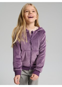 Sinsay - Bluza zip hoodie - fioletowy ze sklepu Sinsay w kategorii Bluzy dziewczęce - zdjęcie 186799188