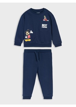 Sinsay - Bawełniany komplet: bluza i spodnie Mickey Mouse - granatowy ze sklepu Sinsay w kategorii Odzież dla niemowląt - zdjęcie 186799306
