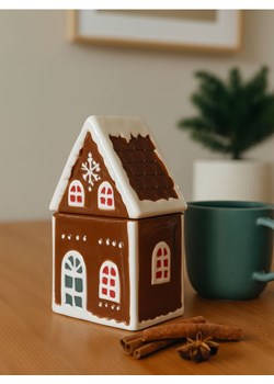 Sinsay - Świąteczne pudełko do przechowywania z pokrywką z motywem domu - wielobarwny ze sklepu Sinsay w kategorii Zabawki - zdjęcie 186799319