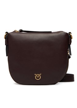 Torebka PINKO Hobo Zip Around Mini Ai 25-26 PLTT 105332 A0QO Bordowy - id: 8053177306712 - marki Pinko - 186799367 Torebka PINKO Hobo Zip Around Mini Ai 25-26 PLTT 105332 A0QO Bordowy ze sklepu eobuwie.pl w kategorii Listonoszki - zdjęcie 186799367