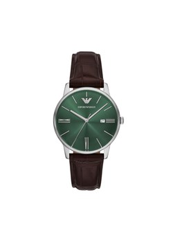 Zegarek Emporio Armani Minimalist AR11672 Brązowy ze sklepu eobuwie.pl w kategorii Zegarki - zdjęcie 186799368
