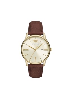 Zegarek Emporio Armani Minimalist AR11610 Brązowy ze sklepu eobuwie.pl w kategorii Zegarki - zdjęcie 186799468
