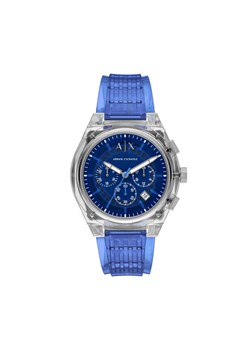 Armani Exchange Zegarek Rafael Chronograph AX4166 Niebieski ze sklepu MODIVO w kategorii Zegarki - zdjęcie 186800179
