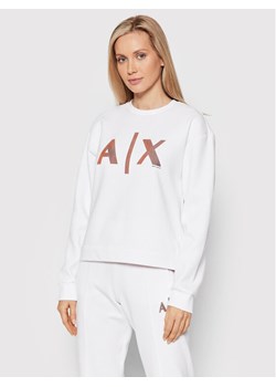 Armani Exchange Bluza 3LYM79 YJ9UZ 1100 Biały Regular Fit - id: 0000209792546 - marki Armani Exchange - 186803956 Armani Exchange Bluza 3LYM79 YJ9UZ 1100 Biały Regular Fit ze sklepu MODIVO w kategorii Bluzy damskie - zdjęcie 186803956