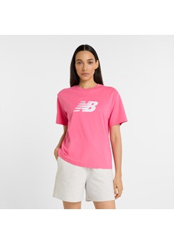 Koszulka damska New Balance WT43583DAB – różowa ze sklepu New Balance Poland w kategorii Bluzki damskie - zdjęcie 186804186