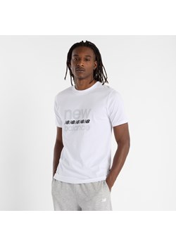 Koszulka męska New Balance MT51940WT – biała ze sklepu New Balance Poland w kategorii T-shirty męskie - zdjęcie 186804228