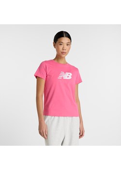 Koszulka damska New Balance WT43582DAB – różowa ze sklepu New Balance Poland w kategorii Bluzki damskie - zdjęcie 186804297