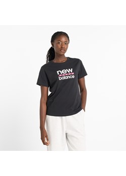 Koszulka damska New Balance WT51540BK – czarna ze sklepu New Balance Poland w kategorii Bluzki damskie - zdjęcie 186804425