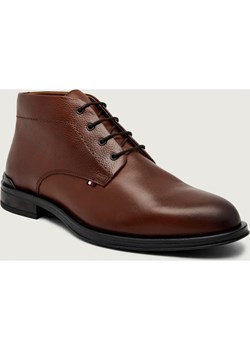 Tommy Hilfiger Skórzane buty wysokie ze sklepu Gomez Fashion Store w kategorii Buty zimowe męskie - zdjęcie 186806168