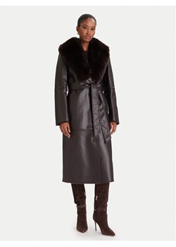 Marciano Guess Kożuch 5BGL42 7387A Brązowy Regular Fit ze sklepu MODIVO w kategorii Kurtki damskie - zdjęcie 186806287
