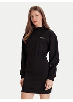 Guess Sukienka codzienna V5YK02 KCX22 Czarny Regular Fit ze sklepu MODIVO w kategorii Sukienki - zdjęcie 186806288