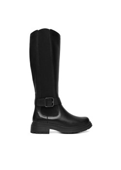 Clarks Kozaki Orinoco3 Tall 26182899 Czarny ze sklepu MODIVO w kategorii Kozaki damskie - zdjęcie 186806295