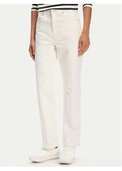 Tommy Jeans Jeansy Layla DW0DW20481 Biały Straight Fit - id: 0000305039743 - marki Tommy Jeans - 186806326 Tommy Jeans Jeansy Layla DW0DW20481 Biały Straight Fit ze sklepu MODIVO w kategorii Jeansy damskie - zdjęcie 186806326