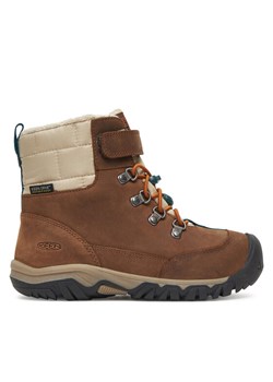 Keen Śniegowce Kanibou Waterproof 1031057 Brązowy ze sklepu MODIVO w kategorii Buty zimowe dziecięce - zdjęcie 186806335