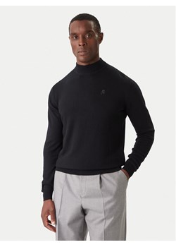 KARL LAGERFELD Golf 655002 554399 Czarny Slim Fit ze sklepu MODIVO w kategorii Swetry męskie - zdjęcie 186806375
