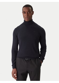KARL LAGERFELD Golf 655058 554399 Granatowy Regular Fit ze sklepu MODIVO w kategorii Swetry męskie - zdjęcie 186806378