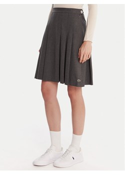 Lacoste Spódnica plisowana JF5358 Szary Regular Fit ze sklepu MODIVO w kategorii Spódnice - zdjęcie 186806379