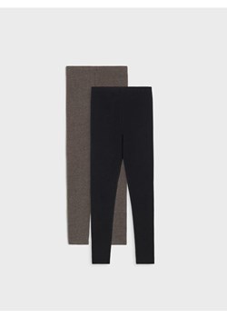 Sinsay - Legginsy 2 pack - wielobarwny ze sklepu Sinsay w kategorii Spodnie dziewczęce - zdjęcie 186808147