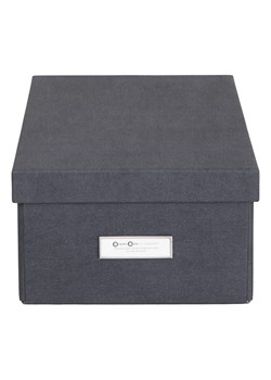 BigsoBox Pudełko w kolorze czarnym - 22,5 x 13,5 x 31,5 cm ze sklepu Limango Polska w kategorii Pojemniki kuchenne - zdjęcie 186808206