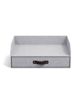 BigsoBox Organizer &quot;Walter&quot; w kolorze jasnoszarym na dokumenty - 33 x 13 x 25,5 cm ze sklepu Limango Polska w kategorii Akcesoria biurowe - zdjęcie 186808217