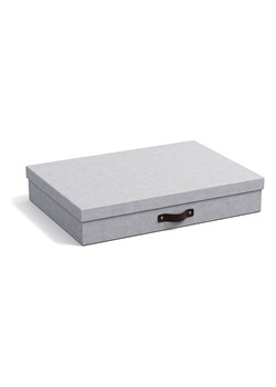 BigsoBox Pudełko &quot;Sverker&quot; w kolorze jasnoszarym na dokumenty - 43,5 x 31 x 8,5 cm ze sklepu Limango Polska w kategorii Akcesoria biurowe - zdjęcie 186808225