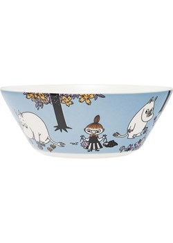 Moomin Miska &quot;Friends Forever&quot; w kolorze błękitnym - Ø 15 cm ze sklepu Limango Polska w kategorii Naczynia - zdjęcie 186808305