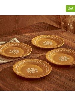 BELLA MAISON Talerze śniadaniowe (4 szt.) w kolorze żółtym - Ø 19 cm ze sklepu Limango Polska w kategorii Naczynia - zdjęcie 186808328