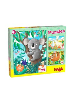Haba 24-częściowe puzzle (3 szt.) &quot;Koala, Sloth&quot; - 4+ ze sklepu Limango Polska w kategorii Puzzle - zdjęcie 186808609