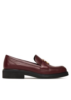 Loafersy Guess FLTSH3 LEA14 Bordowy ze sklepu eobuwie.pl w kategorii Lordsy damskie - zdjęcie 186809959