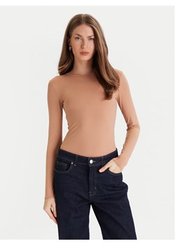ONLY Body Frida 15343926 Beżowy Slim Fit - id: 0000305440969 - marki ONLY - 186811085 ONLY Body Frida 15343926 Beżowy Slim Fit ze sklepu MODIVO w kategorii Bluzki damskie - zdjęcie 186811085