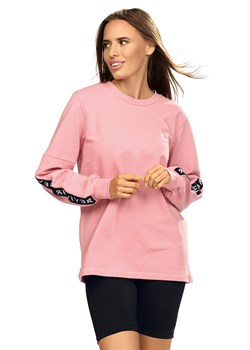 Bluza nierozpinana Reviver F5583 pudrowy róż ze sklepu kontri.pl w kategorii Bluzy damskie - zdjęcie 186811946
