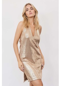 SUKIENKA CAMILLE CHAMPAGNE GOLD ze sklepu Jemiol w kategorii Sukienki - zdjęcie 186812175