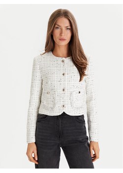 Morgan Marynarka 252-VGABY Écru Slim Fit ze sklepu MODIVO w kategorii Marynarki damskie - zdjęcie 186812898