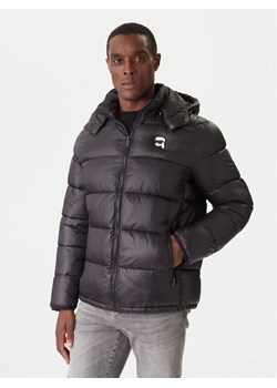 KARL LAGERFELD Kurtka zimowa 505022 554590 Czarny Regular Fit ze sklepu MODIVO w kategorii Kurtki męskie - zdjęcie 186812906