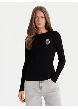 Morgan Sweter 252-MRAYU Czarny Slim Fit ze sklepu MODIVO w kategorii Swetry damskie - zdjęcie 186812916