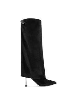 Juicy Couture Kozaki EO-R24SS94662 Czarny ze sklepu MODIVO w kategorii Kozaki damskie - zdjęcie 186812938