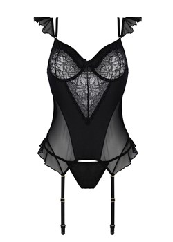 Zmysłowy czarny gorset Kitasana corset, Kolor czarny, Rozmiar L/XL, Casmir - id: 185645 - marki Casmir - 186813726 Zmysłowy czarny gorset Kitasana corset, Kolor czarny, Rozmiar L/XL, Casmir ze sklepu Intymna w kategorii Gorsety - zdjęcie 186813726