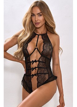 Czarne body damskie koronkowe otwarte NEW ROMANCE, Kolor czarny, Rozmiar uniwersalny, PURE SIN - id: 218775 - marki Pure Sin - 186813775 Czarne body damskie koronkowe otwarte NEW ROMANCE, Kolor czarny, Rozmiar uniwersalny, PURE SIN ze sklepu Intymna w kategorii Body damskie - zdjęcie 186813775