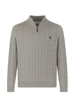 U.S. Polo Assn. Sweter w kolorze szarym - id: 17868177 - marki U.S Polo Assn. - 186814096 U.S. Polo Assn. Sweter w kolorze szarym ze sklepu Limango Polska w kategorii Swetry męskie - zdjęcie 186814096