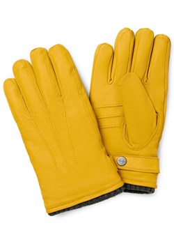 Pearlwood Męskie rękawiczki skórzane Mężczyźni skóra kukurydziany jednolity ze sklepu vangraaf w kategorii Rękawiczki męskie - zdjęcie 186815508