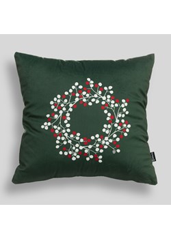 Poszewka na poduszkę Berry Wreath 43x43 cm ze sklepu dekoria.pl w kategorii Dekoracje bożonarodzeniowe - zdjęcie 186815939