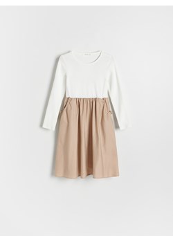 Reserved - Sukienka z odcięciem w talii - wielobarwny ze sklepu Reserved w kategorii Sukienki dziewczęce - zdjęcie 186816236