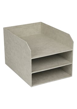 BigsoBox Organizer &quot;Trey&quot; w kolorze beżowym na dokumenty - 23 x 21 x 31,5 cm ze sklepu Limango Polska w kategorii Akcesoria biurowe - zdjęcie 186820396