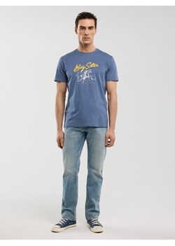 BIG STAR Koszulka w kolorze niebieskim ze sklepu Limango Polska w kategorii T-shirty męskie - zdjęcie 186820455