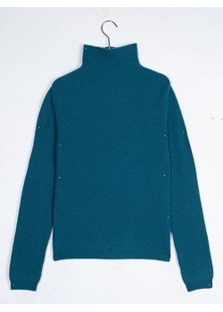 Perfect Cashmere Kaszmirowy sweter &quot;Ruby&quot; w kolorze morskim ze sklepu Limango Polska w kategorii Swetry damskie - zdjęcie 186820716
