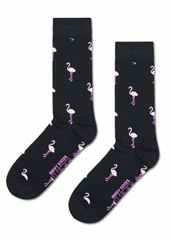 Happy Socks Skarpety &quot;Famingo&quot; w kolorze czarno-jasnoróżowym ze sklepu Limango Polska w kategorii Skarpetki męskie - zdjęcie 186820799
