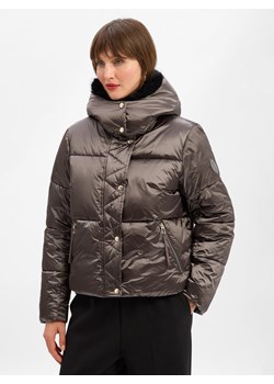 JOOP! Damska kurtka pikowana - Ozma Kobiety Sztuczne włókno antracytowy jednolity ze sklepu vangraaf w kategorii Kurtki damskie - zdjęcie 186821189