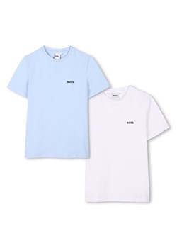 BOSS Komplet t-shirtów J52060 S Kolorowy Regular Fit - id: 0000304691447 - marki BOSS HUGO BOSS - 186821855 BOSS Komplet t-shirtów J52060 S Kolorowy Regular Fit ze sklepu MODIVO w kategorii T-shirty chłopięce - zdjęcie 186821855