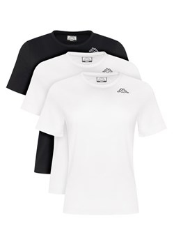 Kappa Komplet t-shirtów Logo Sylvie 38277LW Czarny Regular Fit ze sklepu MODIVO w kategorii Bluzki damskie - zdjęcie 186821966