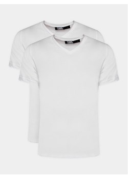 KARL LAGERFELD Komplet t-shirtów 765001 500298 Biały Slim Fit - id: 0000303992620 - marki Karl Lagerfeld - 186822036 KARL LAGERFELD Komplet t-shirtów 765001 500298 Biały Slim Fit ze sklepu MODIVO w kategorii T-shirty męskie - zdjęcie 186822036